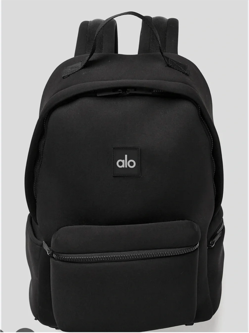 ALO Yoga Black Neoprene Everyday Backpack